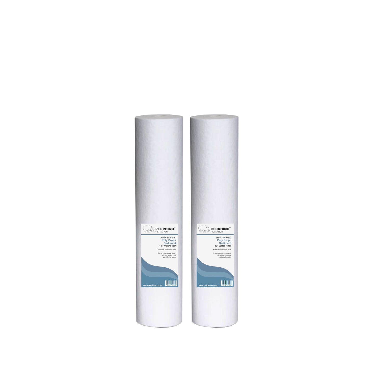 Red Rhino Filtration - Poly Prop Spun Fibre Cartridge - 10" Combo