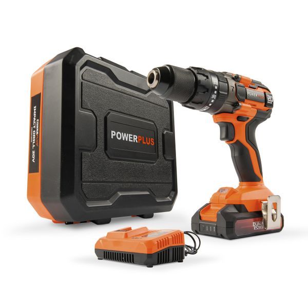 Dual Power - 20V Finishing Sander - Drill Combo