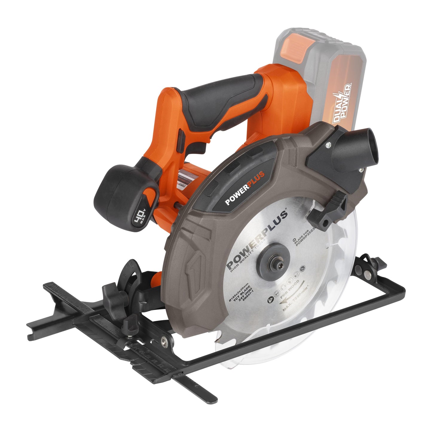 Dual Power - 40V Cordless Circular Saw - 65mm (unit only)