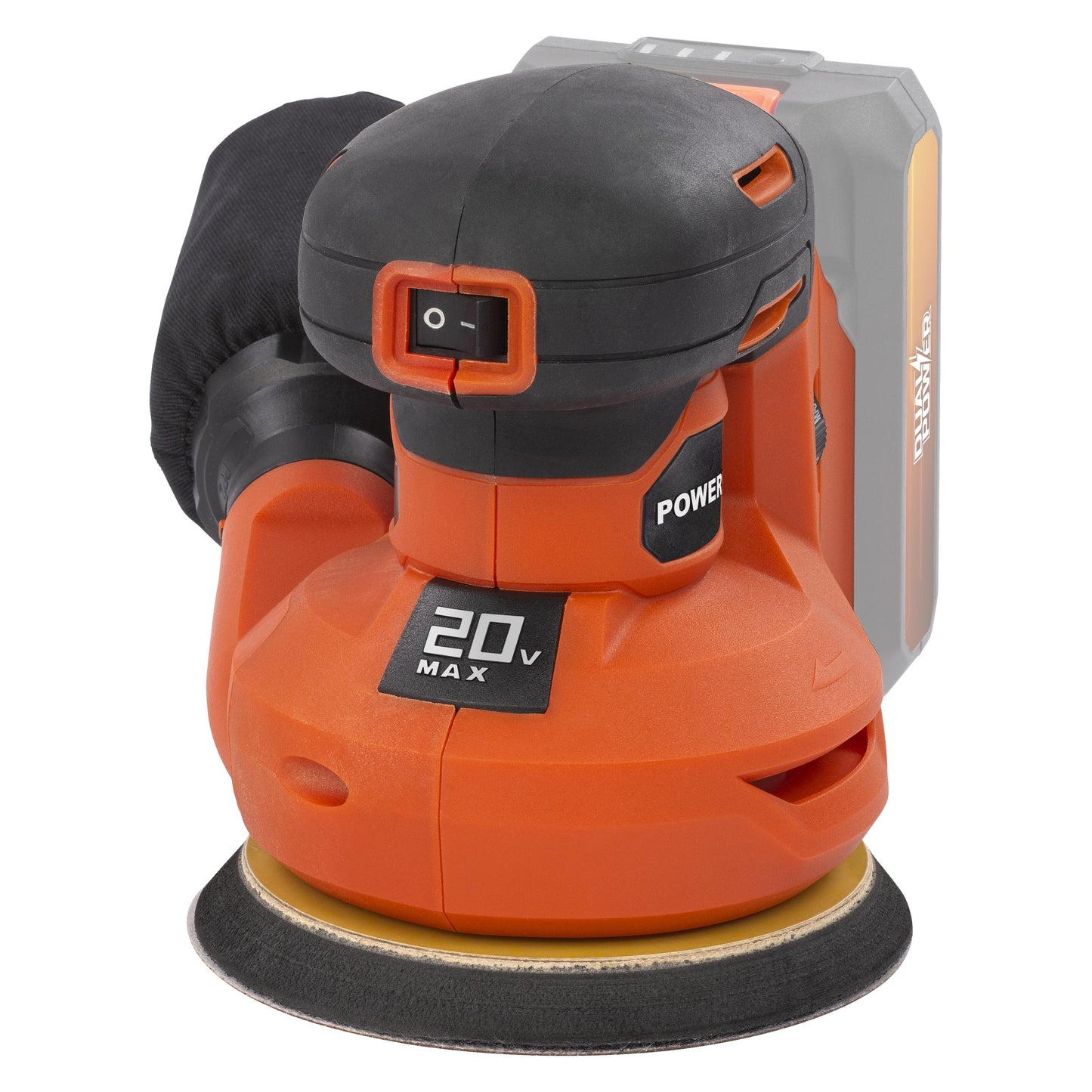 Dual Power - 20V Eccentric Sander - Orange (unit only)