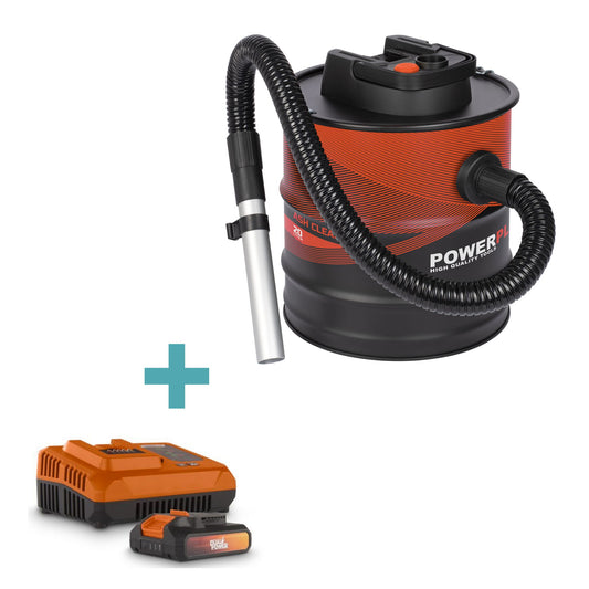 Dual Power - 20V Cordless Ash Cleaner - 20L Combo