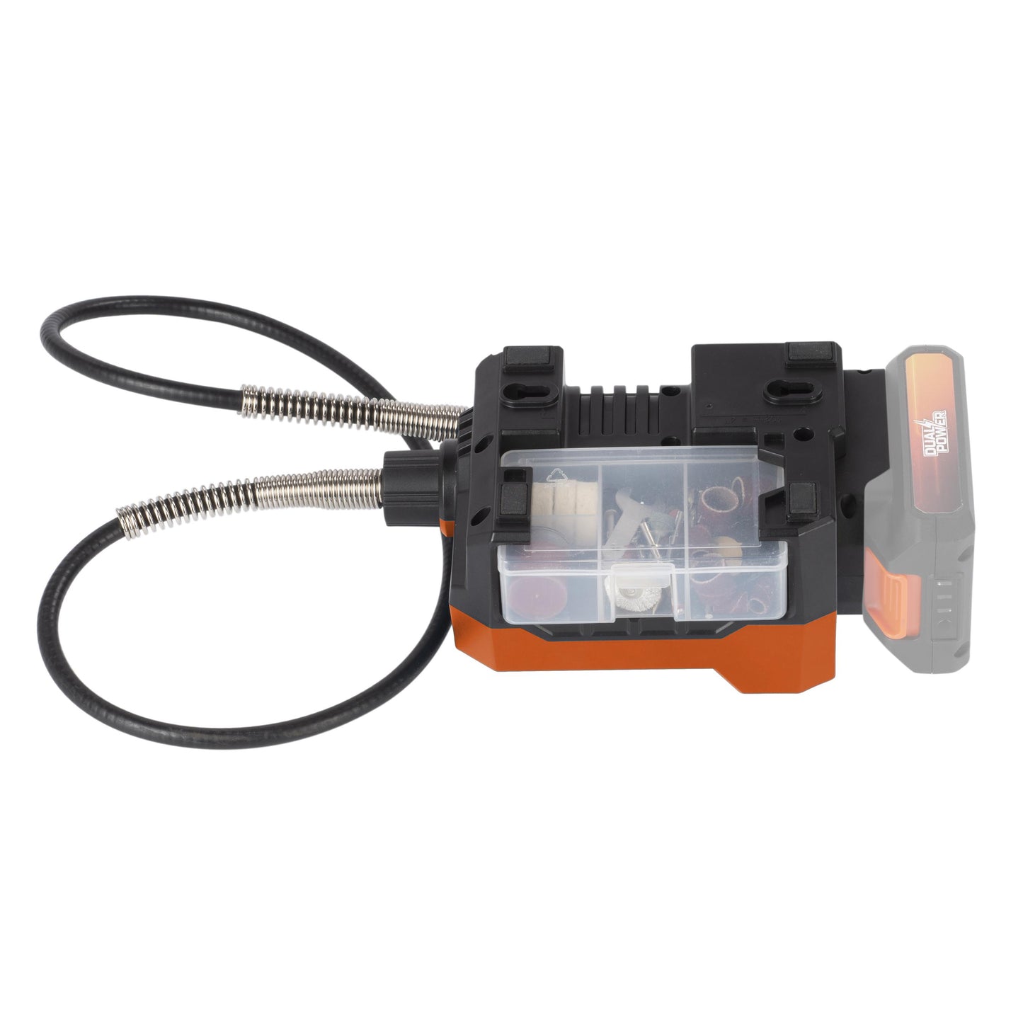 Dual Power - 20V Cordless Rotary Multitool - 40 Accessories (unit only)