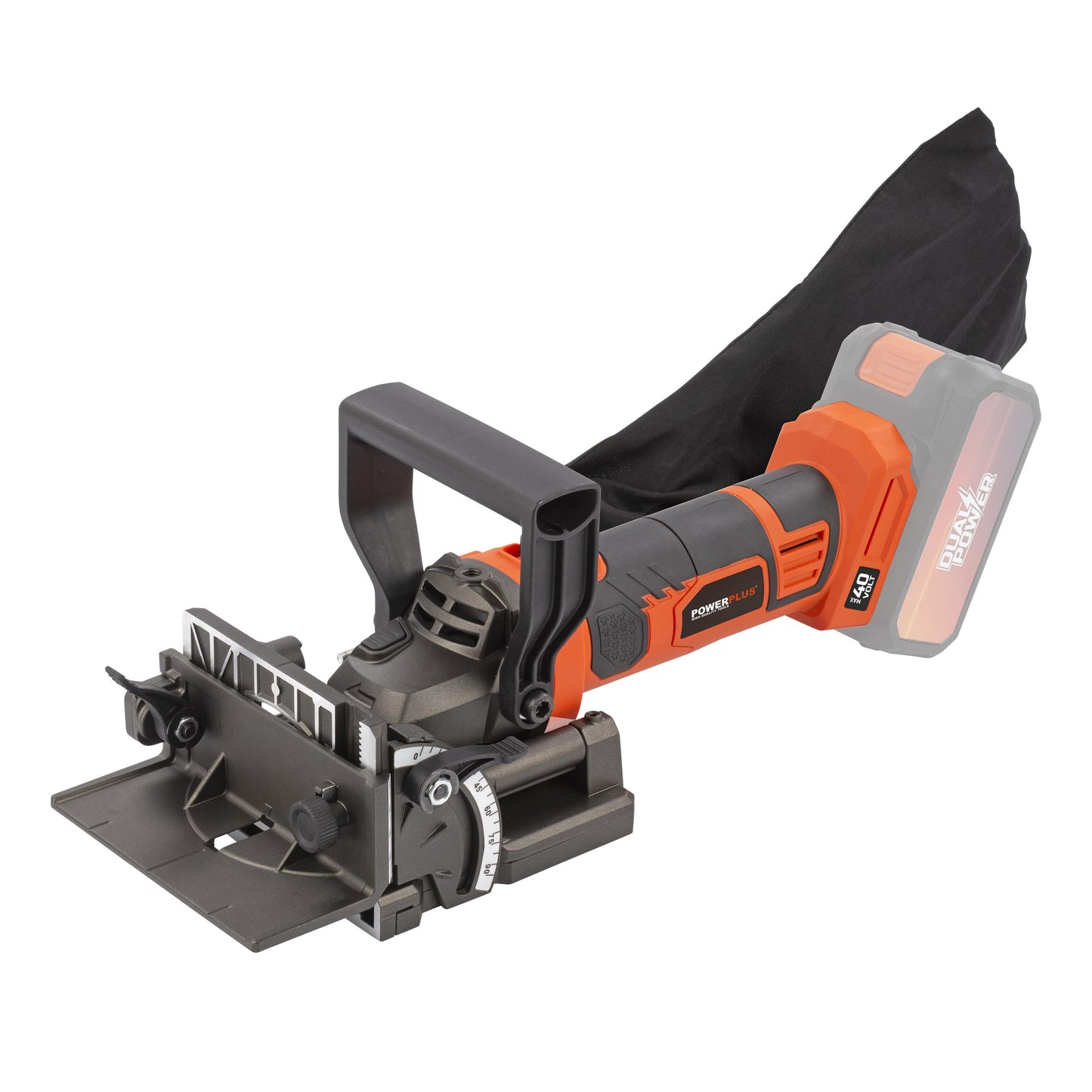 Dual Power - 40V Cordless Biscuit Joiner - Orange (unit only)