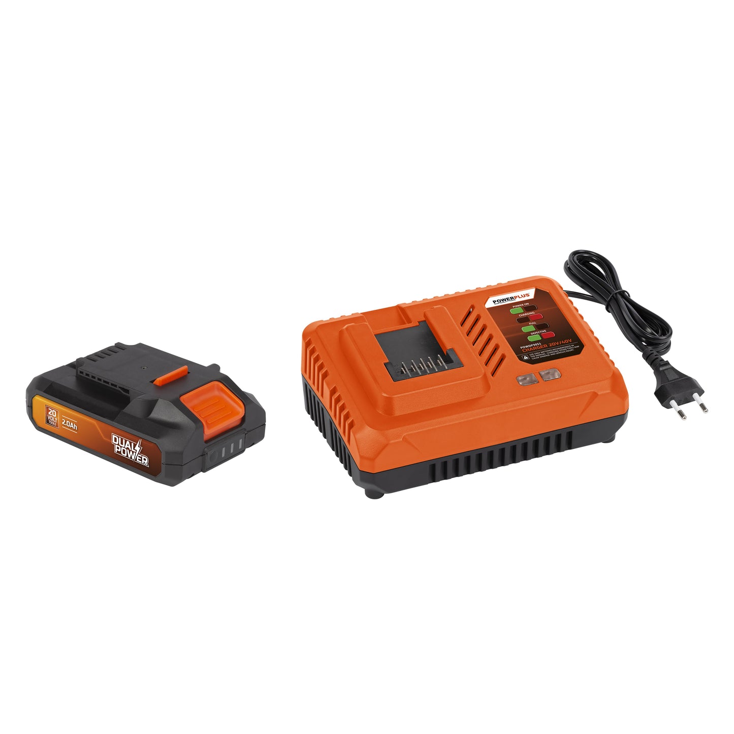 Dual Power - 20V Battery and Charger - Combo