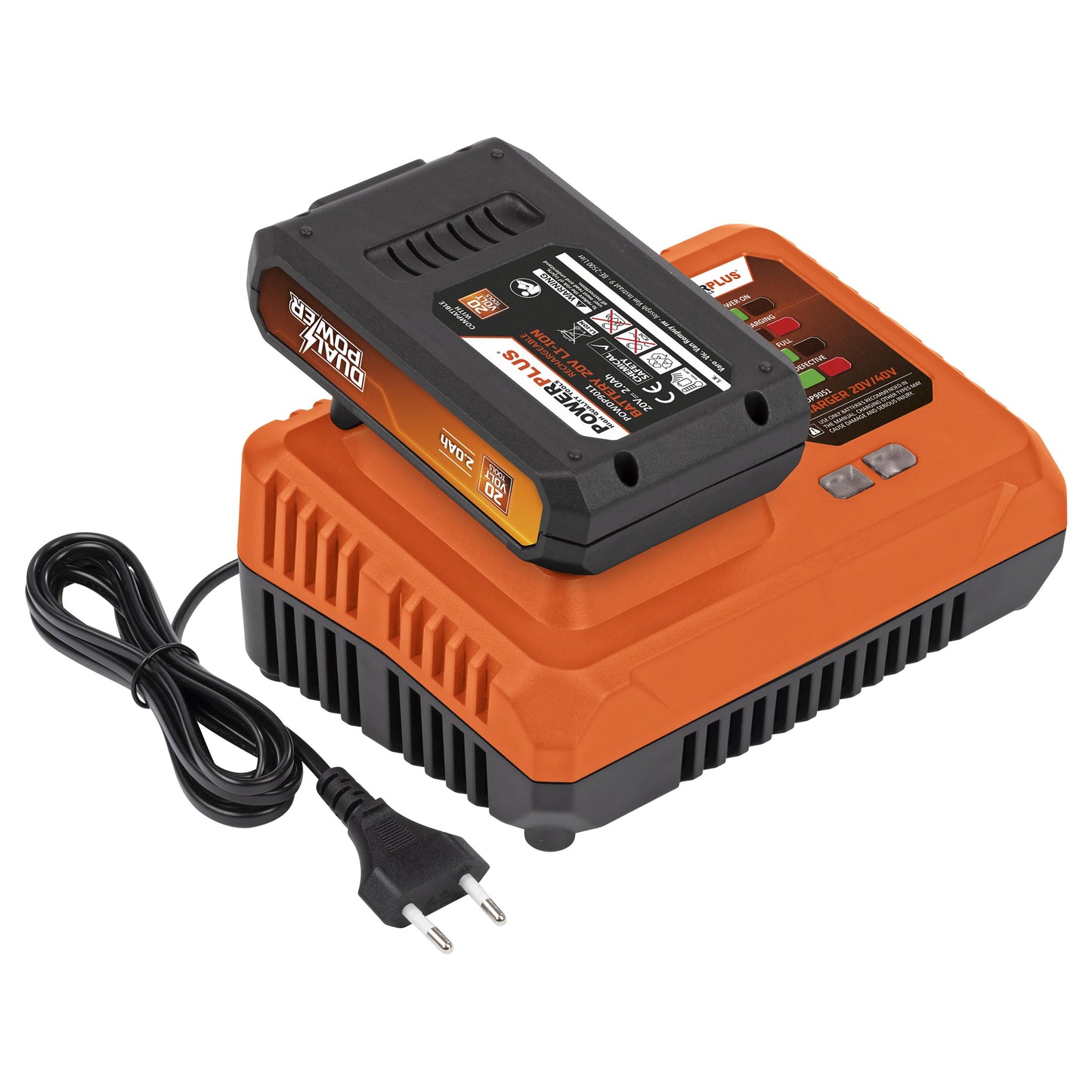 Dual Power - 20V Battery and Charger - Combo