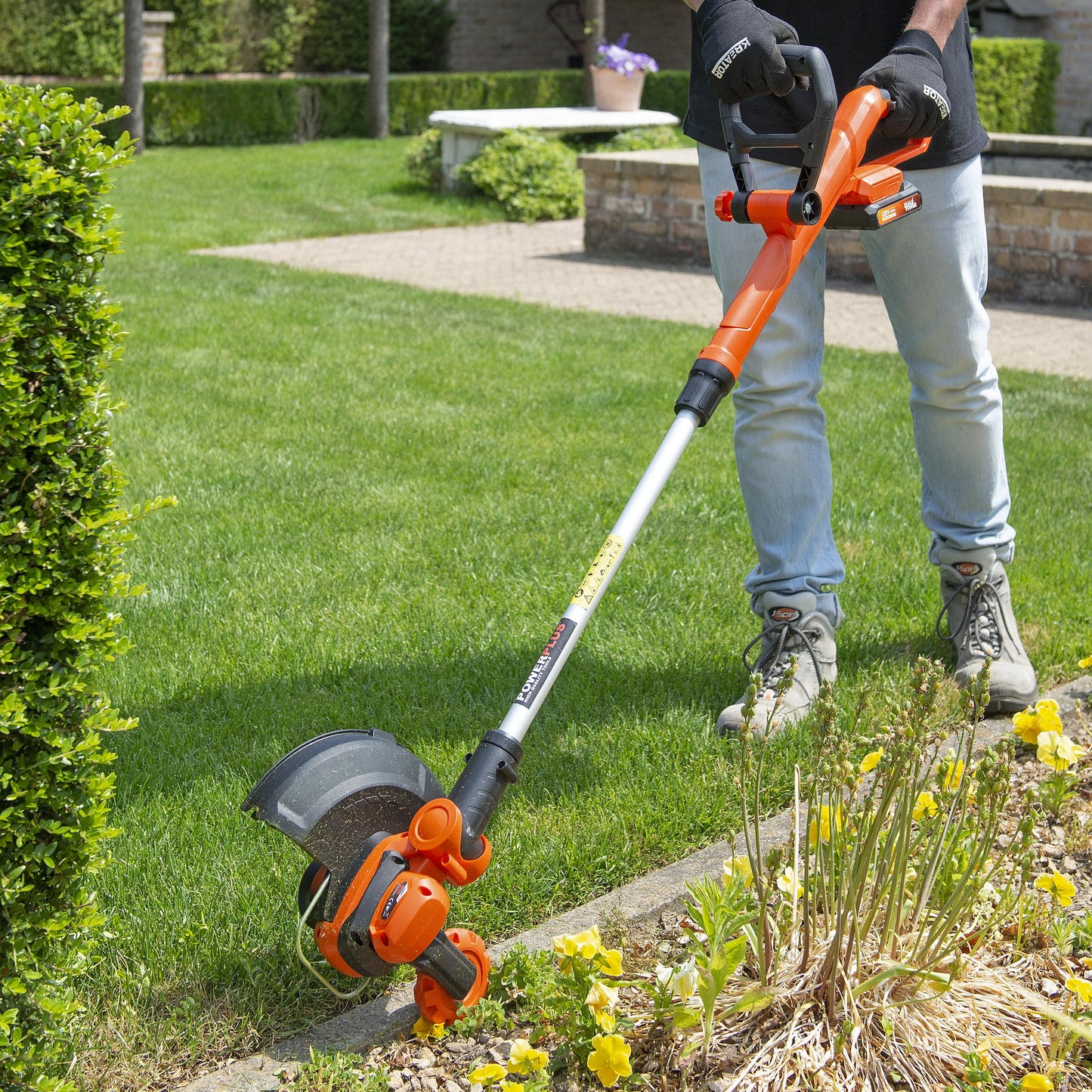 Dual Power - 20V Grass Trimmer - 250mm - Drill Combo