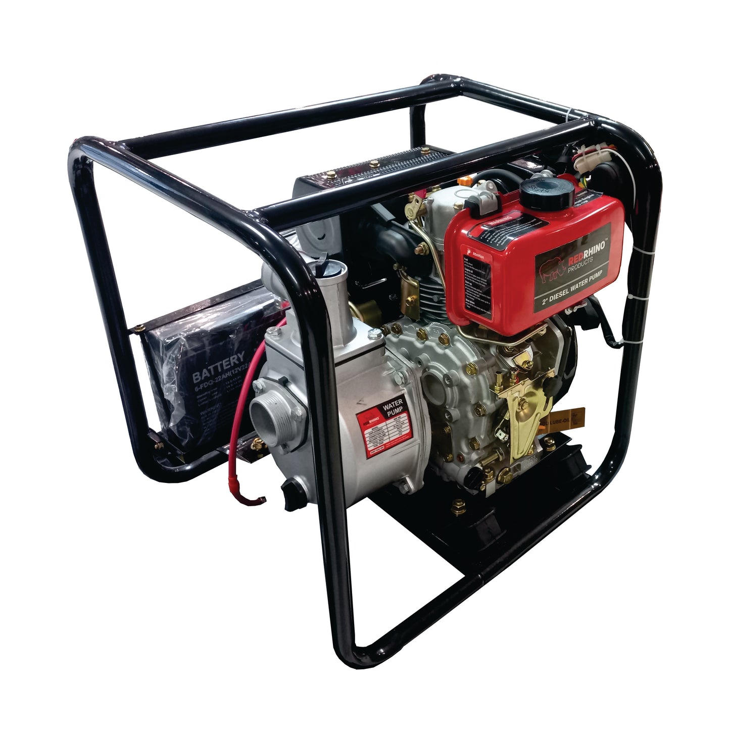 Red Rhino - 2" Diesel Water Pump - 20000L/h