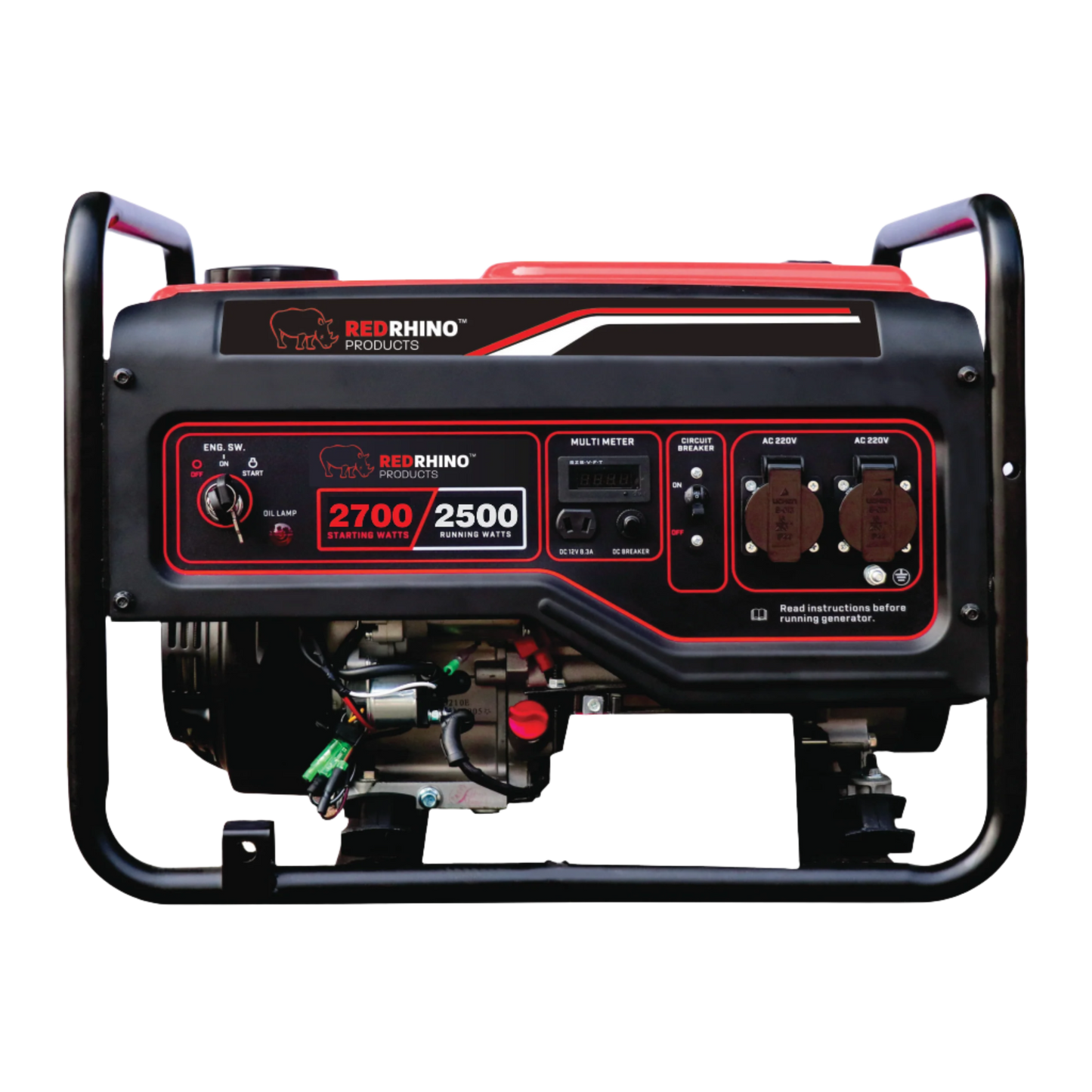 Red Rhino - 2.8kw Petrol Generator Manual - 3.5KVA