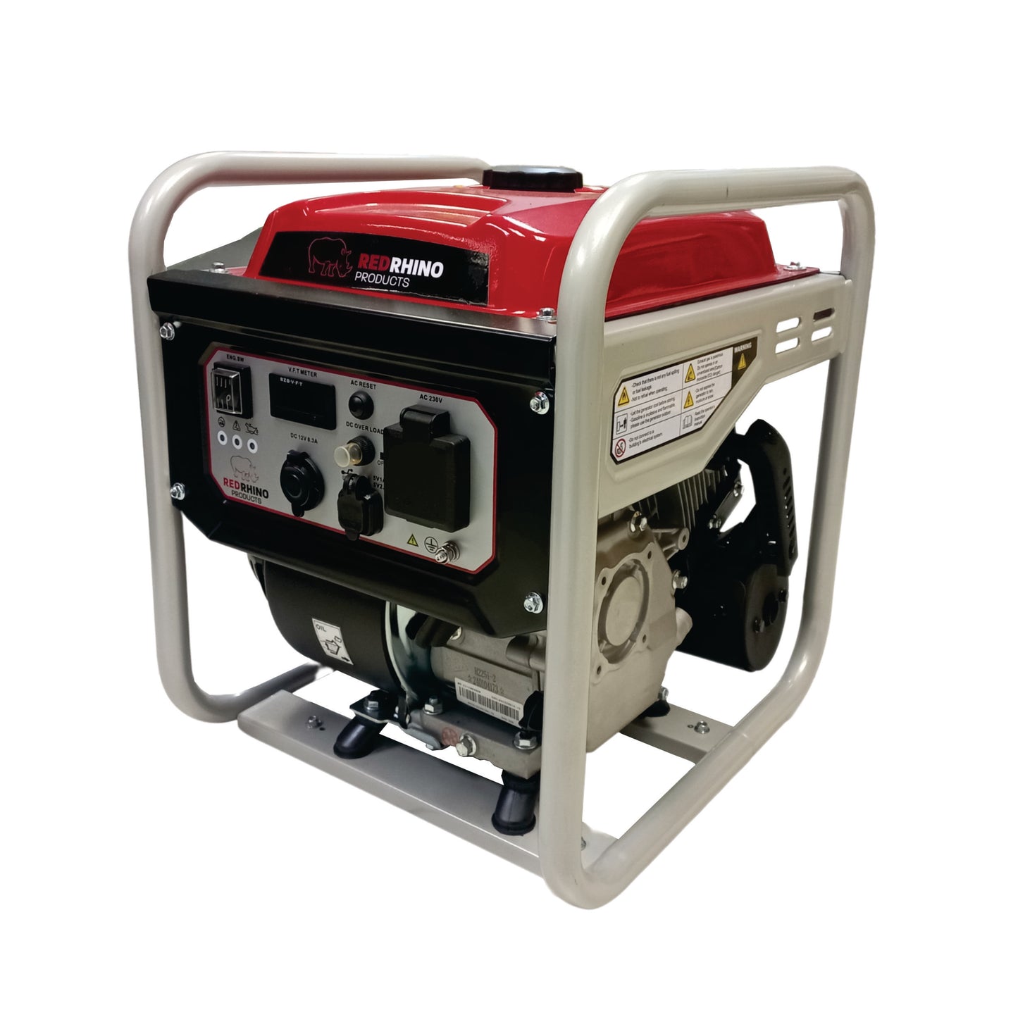 Red Rhino - 3.5kW Digital Petrol Inverter Generator - 4.7KVA