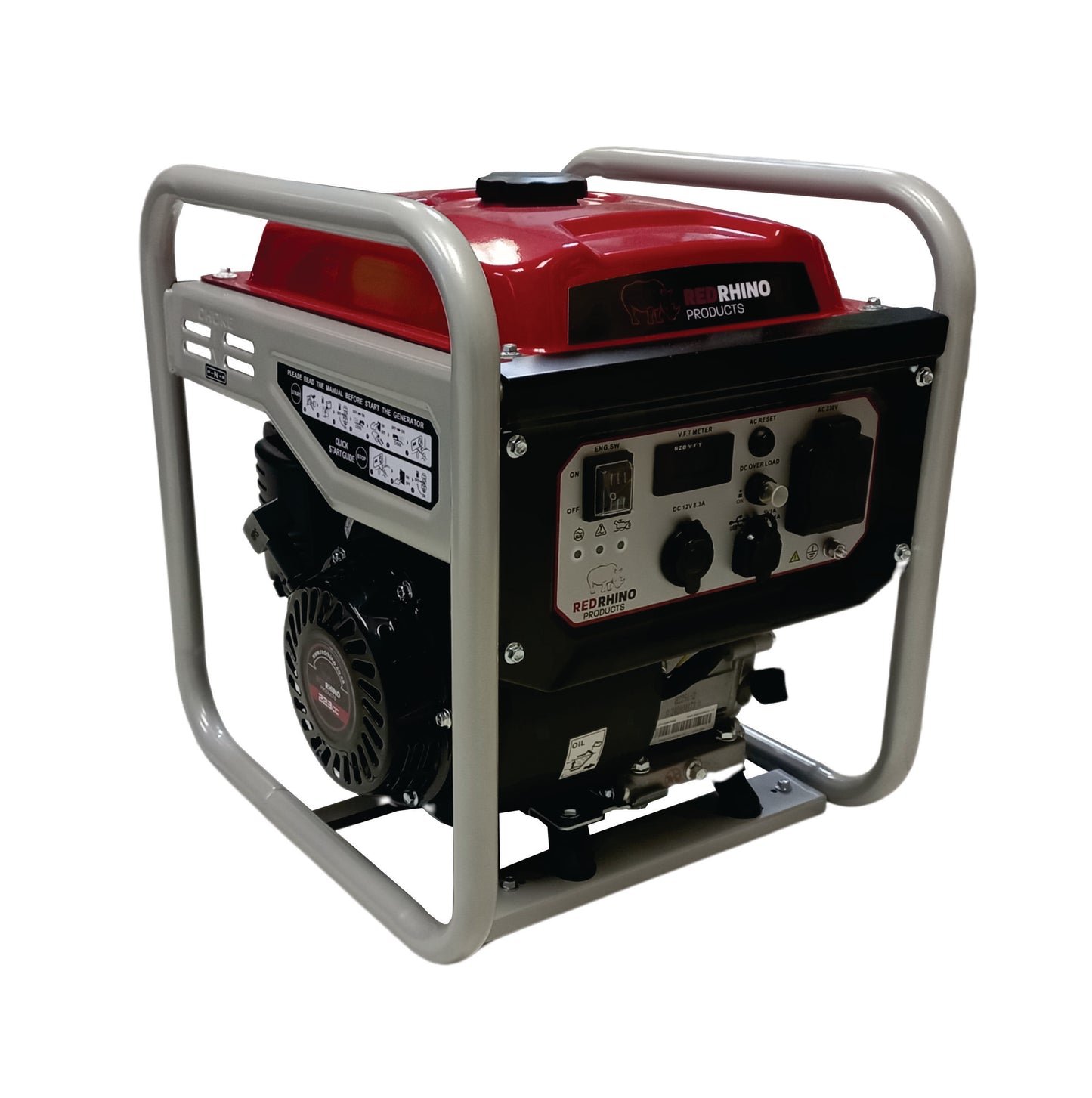 Red Rhino - 3.5kW Digital Petrol Inverter Generator - 4.7KVA