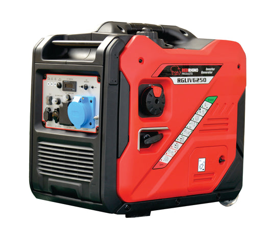 Red Rhino - 5.5kW Dual Fuel Inverter Generator - 6.2KVA