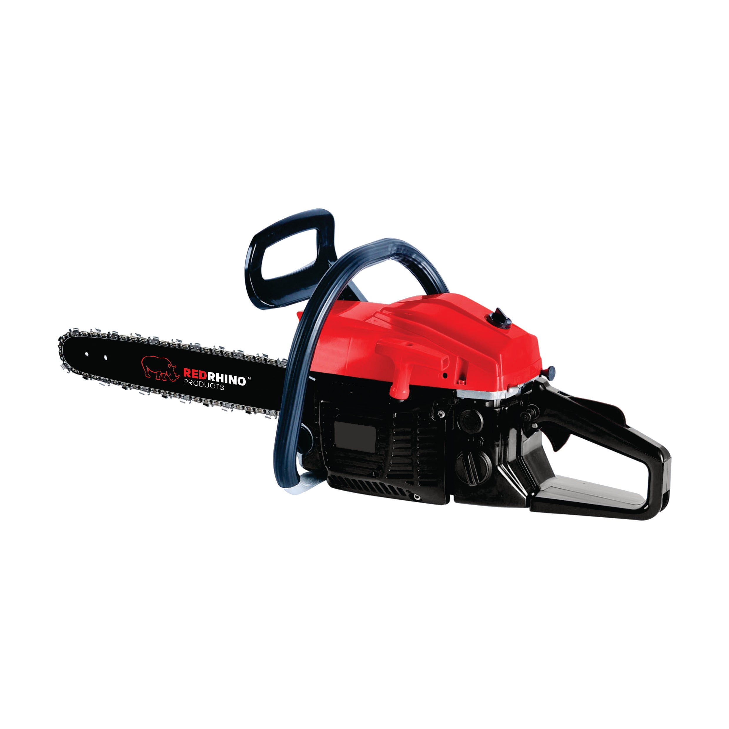 RAKOちん Red Rhino Petrol Chainsaw 45cc | Outdoor Power Tools | Garden