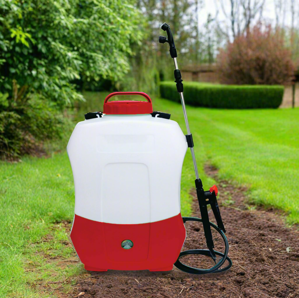 Red Rhino - 12V Knapsack Pressure Sprayer - 16L