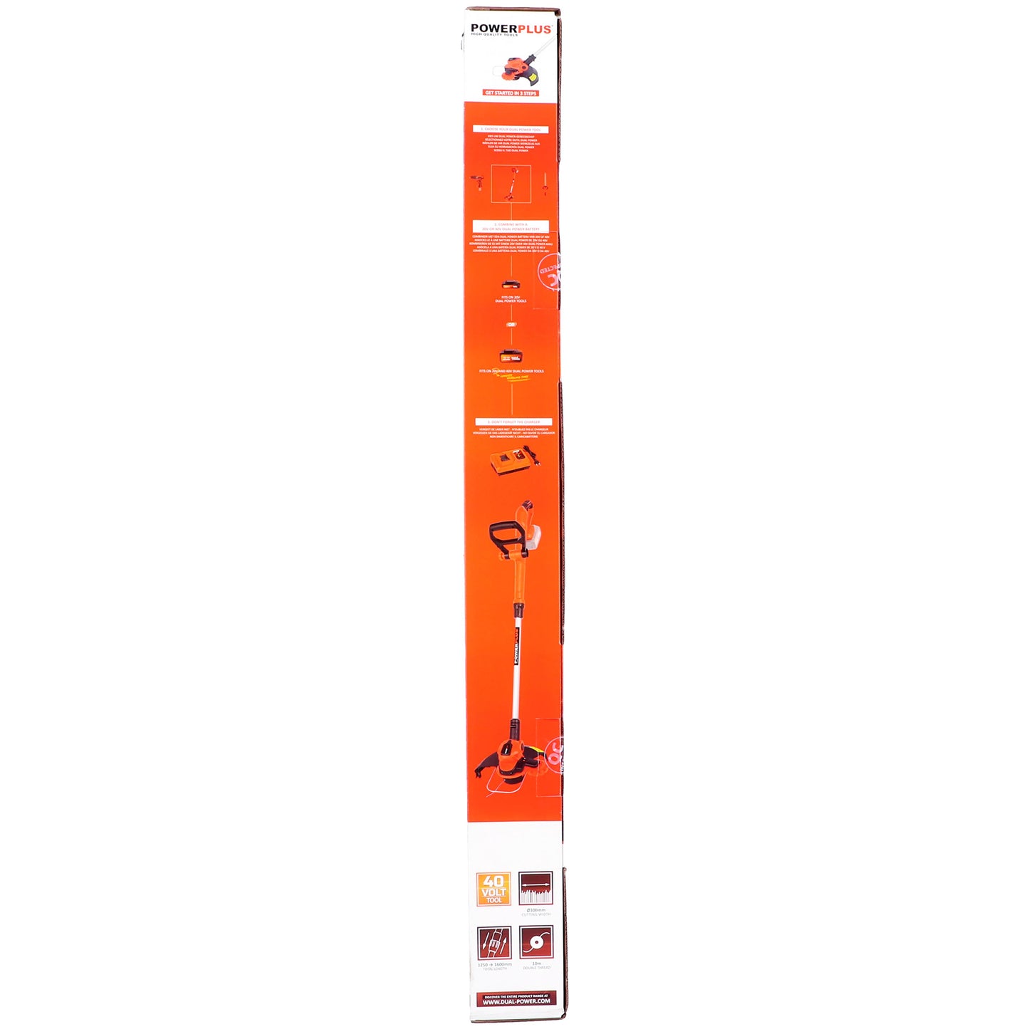 Dual Power - 40V Cordless Grass Trimmer - 300mm (unit only)