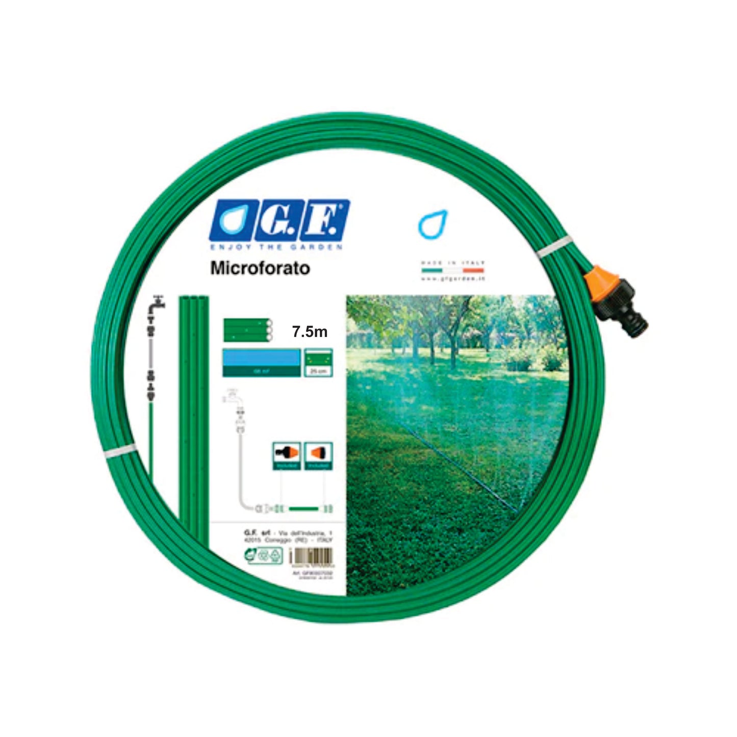 GF Garden - Micro-pierced Tubing - 7.5m