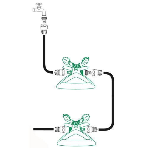 GF RECO - Super Rotax Rotating Sprinkler - 15L/min