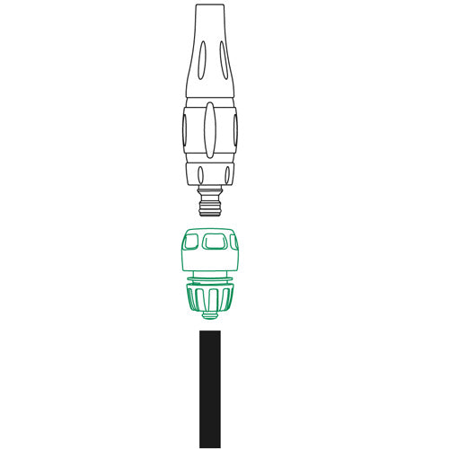 GF RECO - AquaStop Hose Connector - Ø1/2"-Ø5/8"