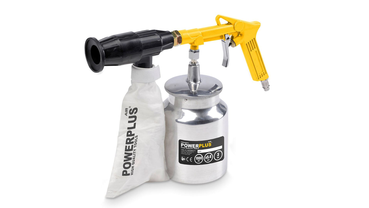 Power Plus Pneumatic Sandblasting Gun