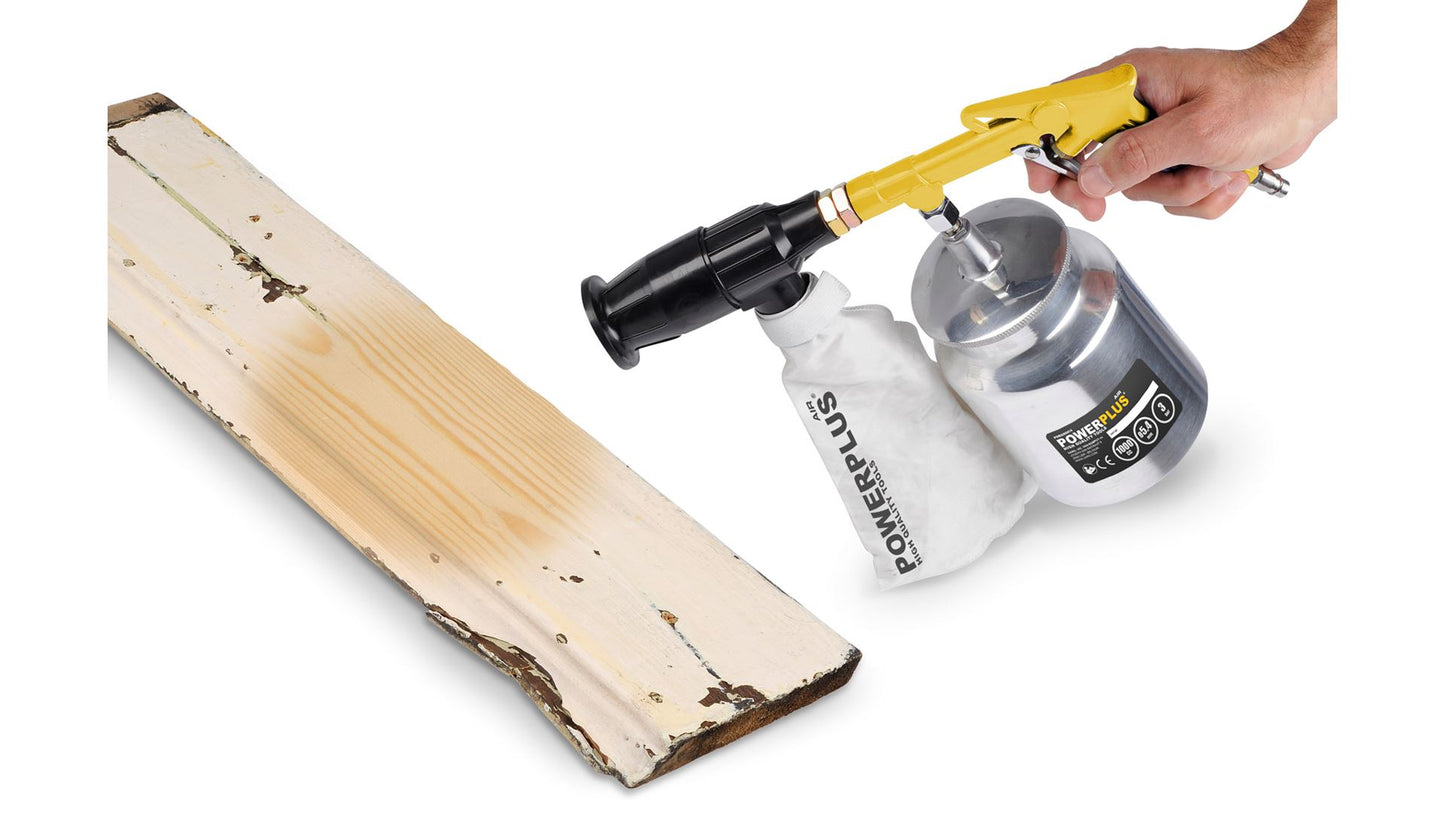 Power Plus Pneumatic Sandblasting Gun