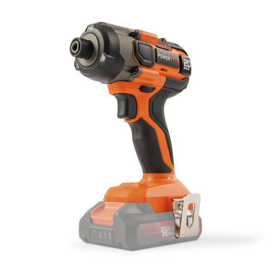 Dual Power - 20V Cordless Impact Screwdriver - Orange (unit only)