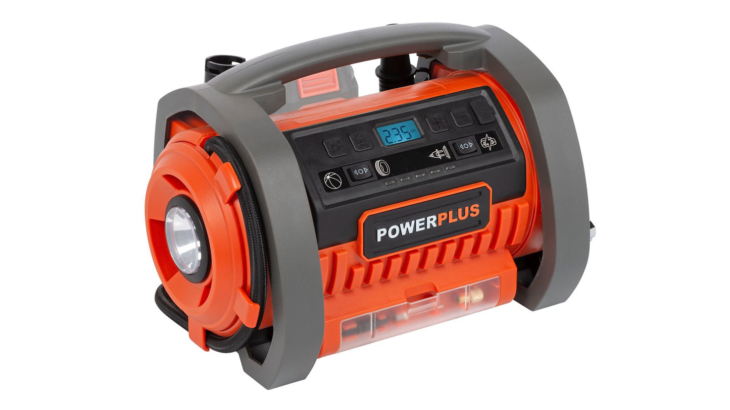 Dual Power - 20V Cordless Inflator/Deflator - 11bar (unit only)