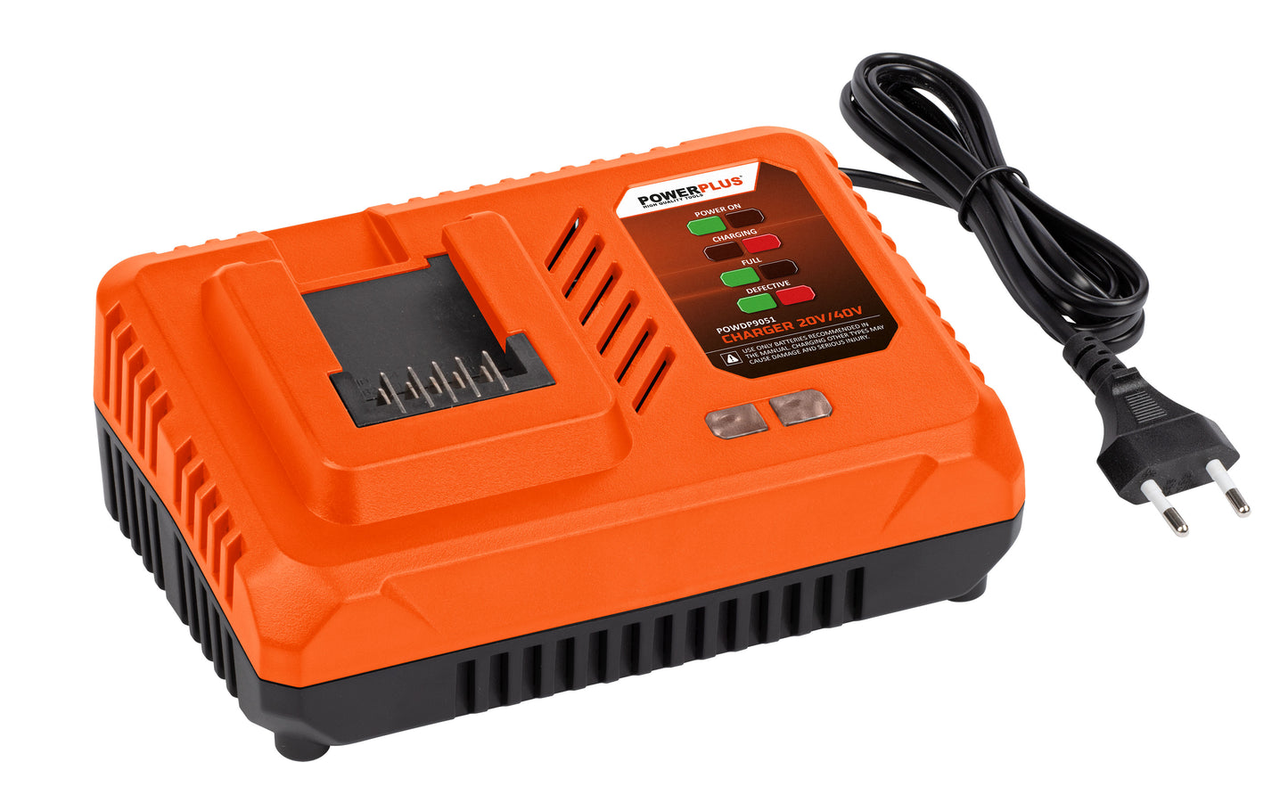 Dual Power - 20V/40V Charger - Orange