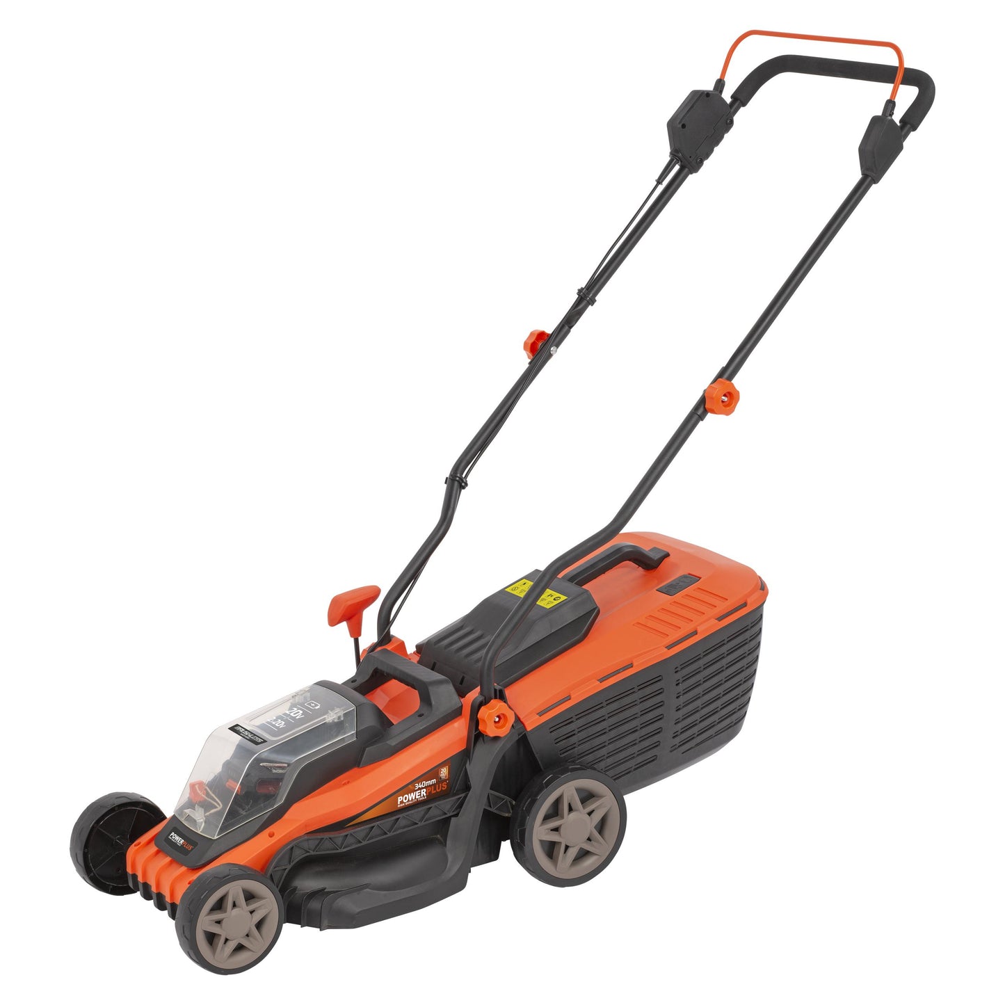 Dual Power - 20V Cordless Lawnmower Brushless - 340mm (unit only)