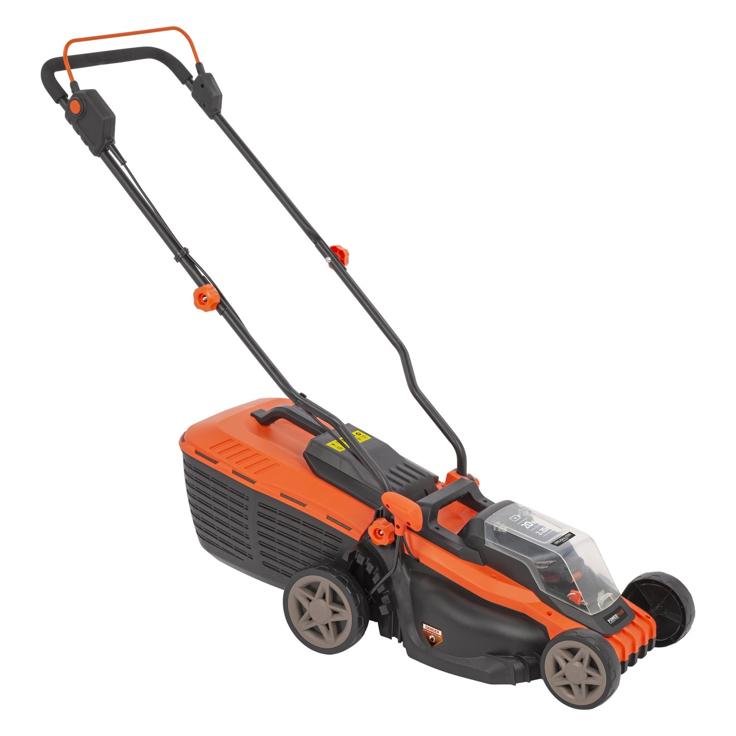 Dual Power - 20V Cordless Lawnmower Brushless - 340mm (unit only)