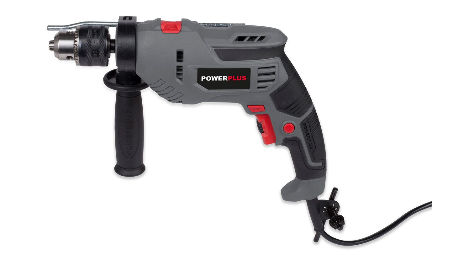 Power Plus - 600w Impact Drill - Grey