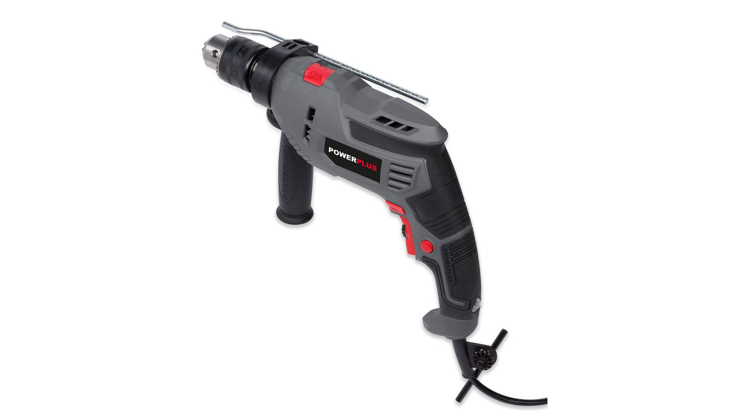 Power Plus - 600w Impact Drill - Grey