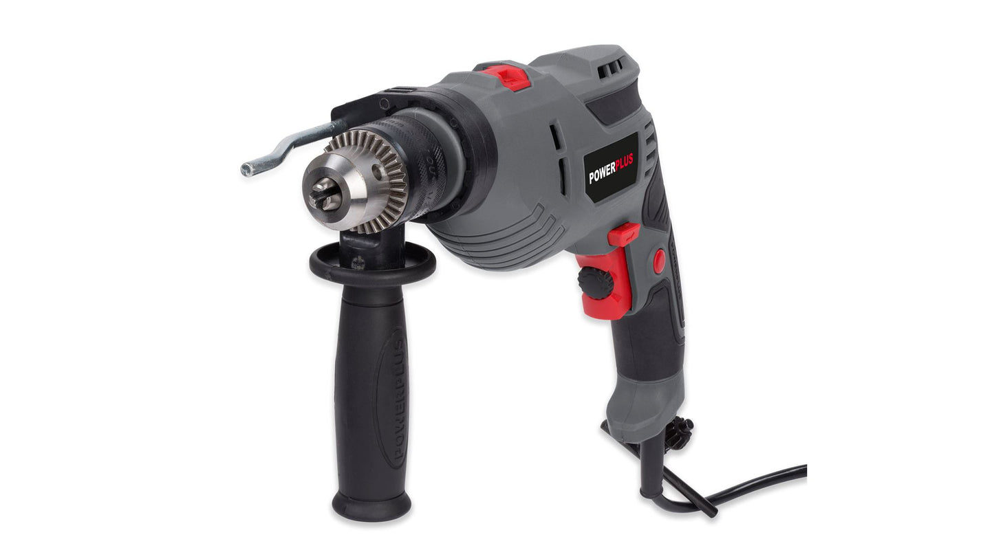 Power Plus - 600w Impact Drill - Grey