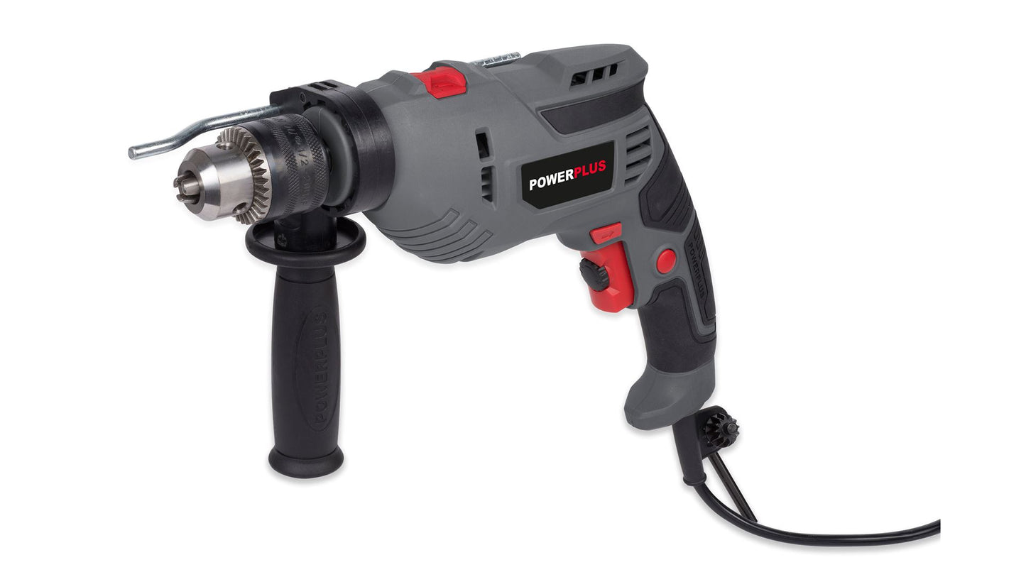 Power Plus - 600w Impact Drill - Grey