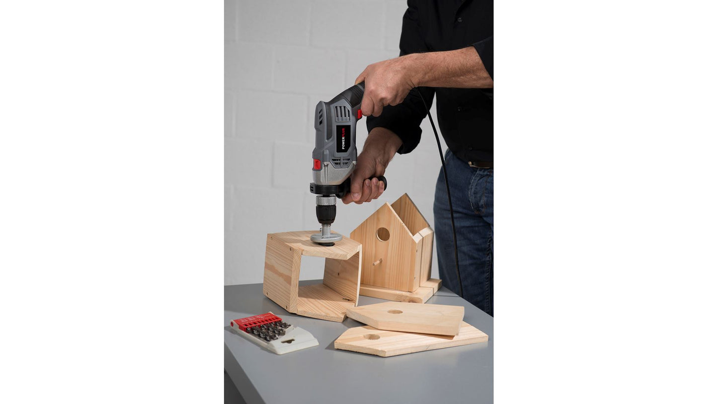 Power Plus - 950w Impact Drill - Grey
