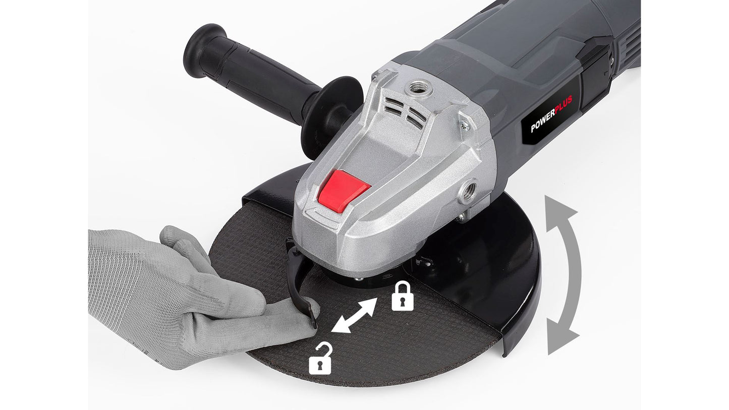 Power Plus - 2200w Angle Grinder - 230mm