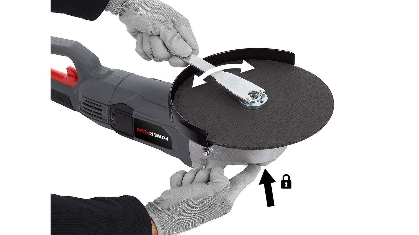 Power Plus - 2200w Angle Grinder - 230mm