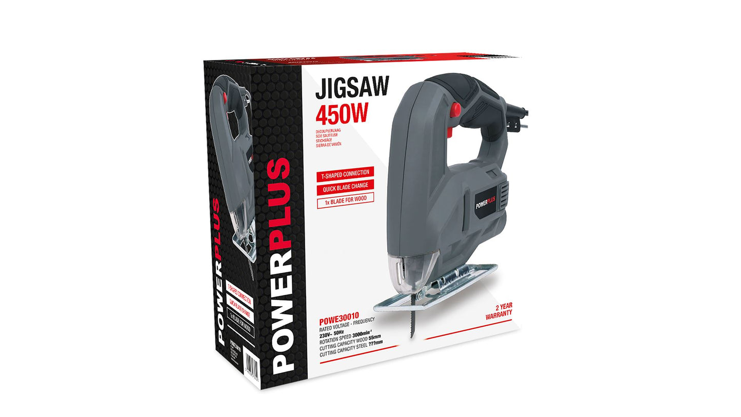 Power Plus - 450w Jigsaw - Grey
