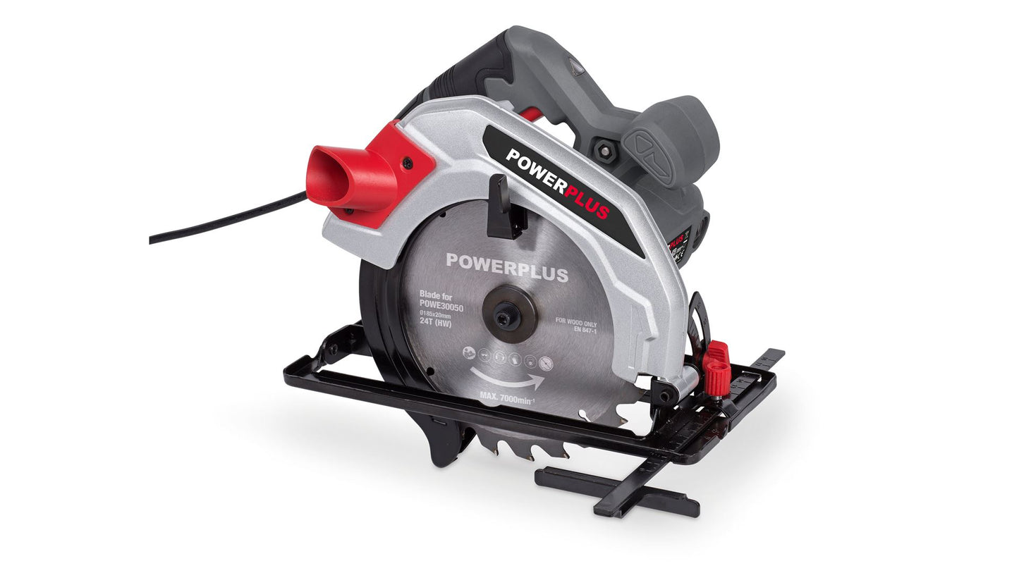 Power Plus - 1200w Circular Saw - Grey
