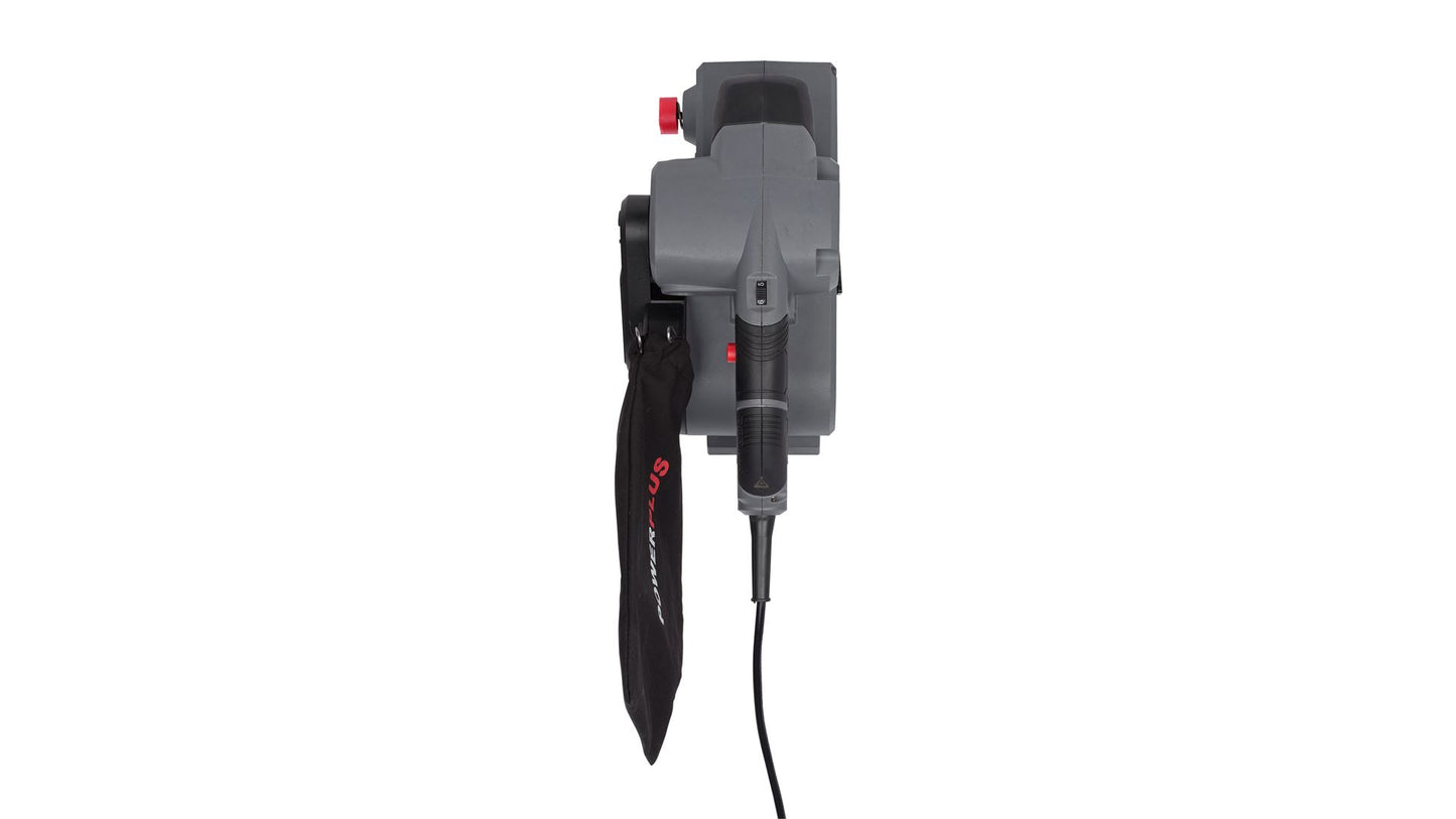 Power Plus - 1010W Belt Sander + Dust Bag - Grey