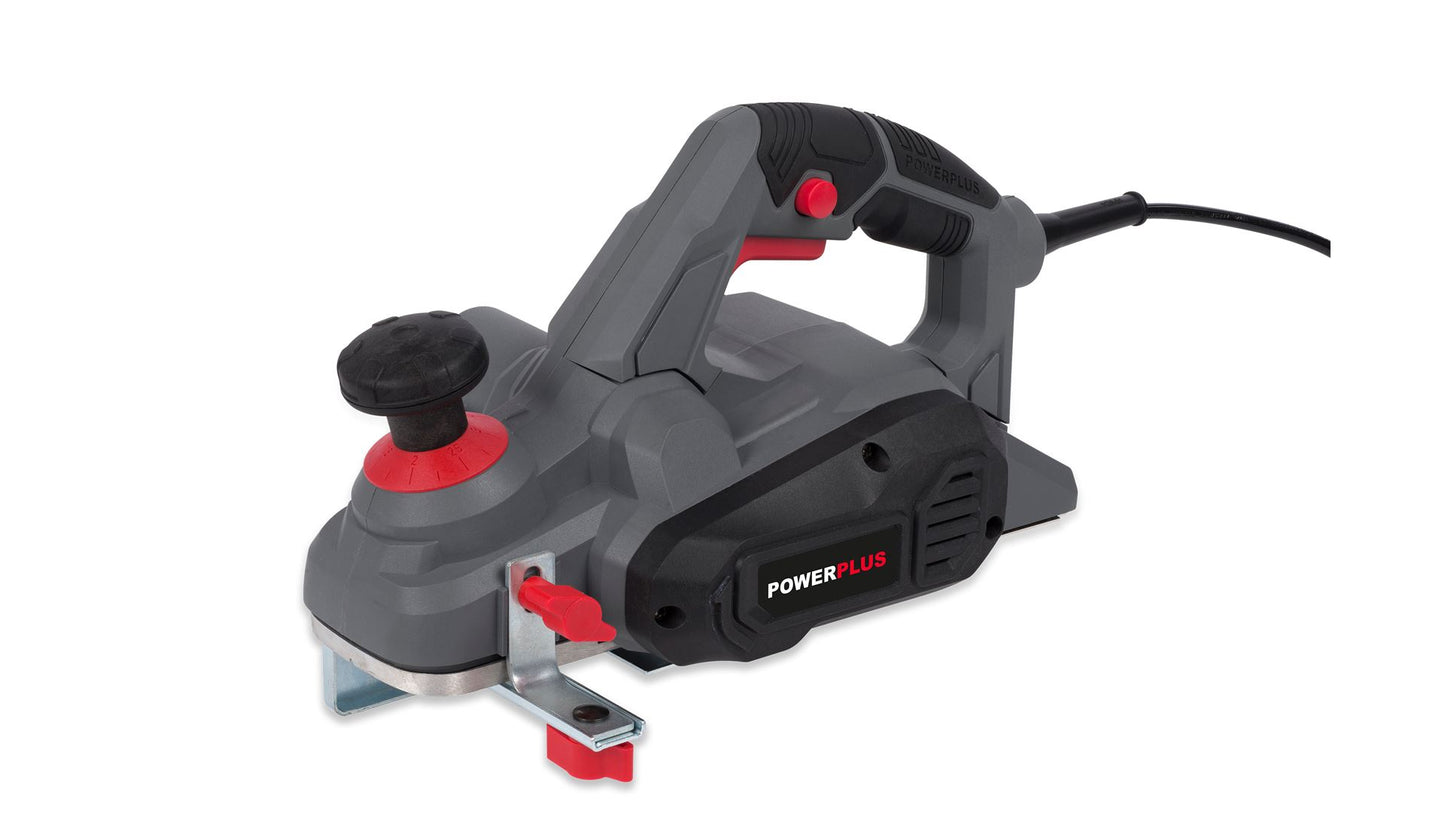 Power Plus - 900w Planer + Kit and Bag - Grey