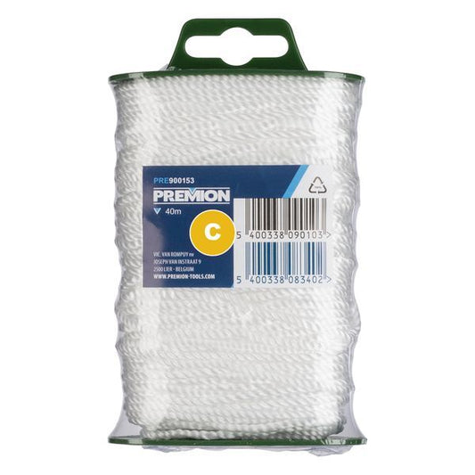 Premion - White Twine - 40m