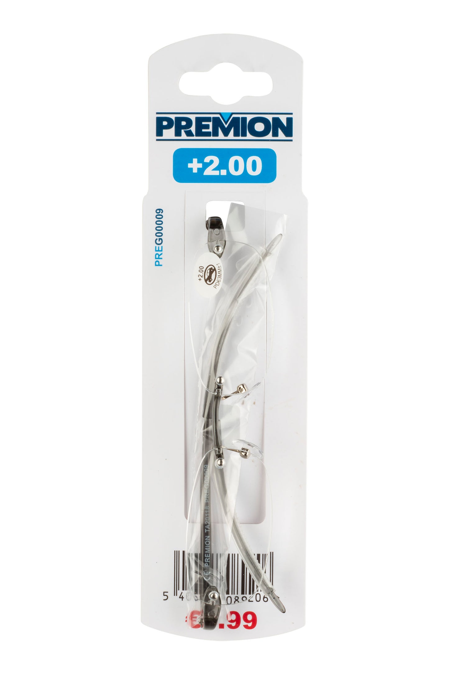 Premion - Reading Glasses - Grey (Model 1)