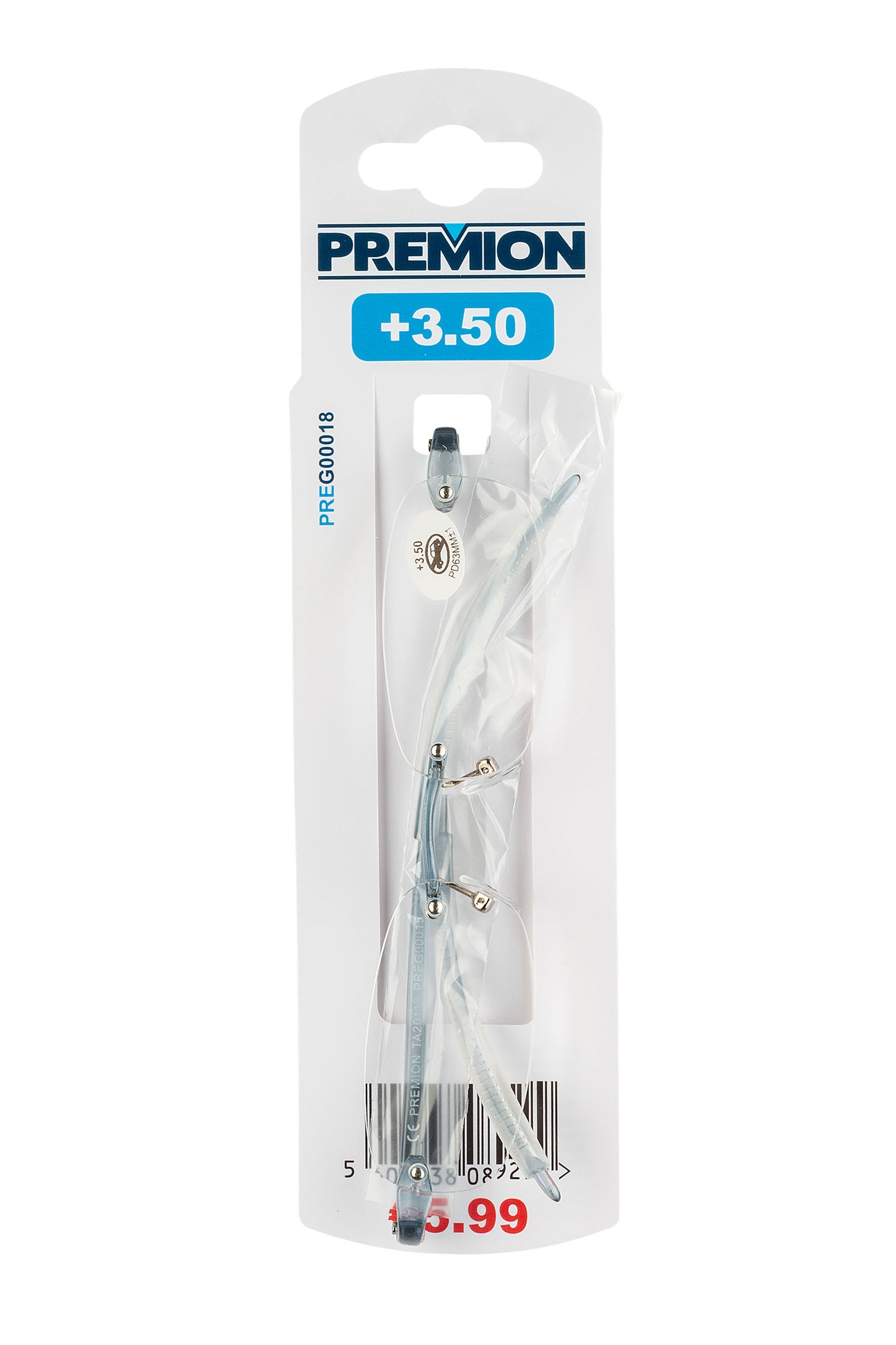 Premion - Reading Glasses - Blue (Model 1)