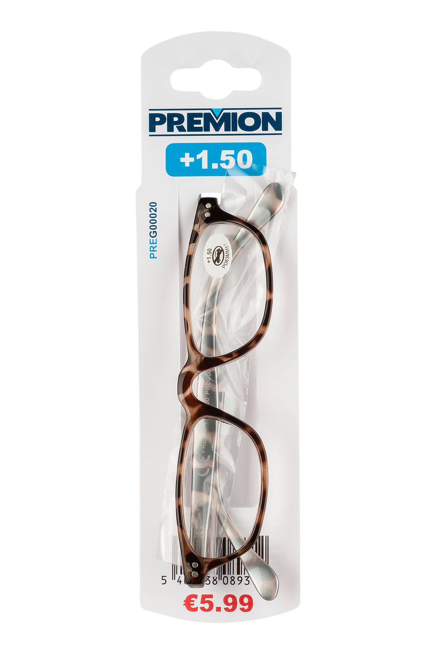 Premion - Reading Glasses - Brown/Grey (Model 2)