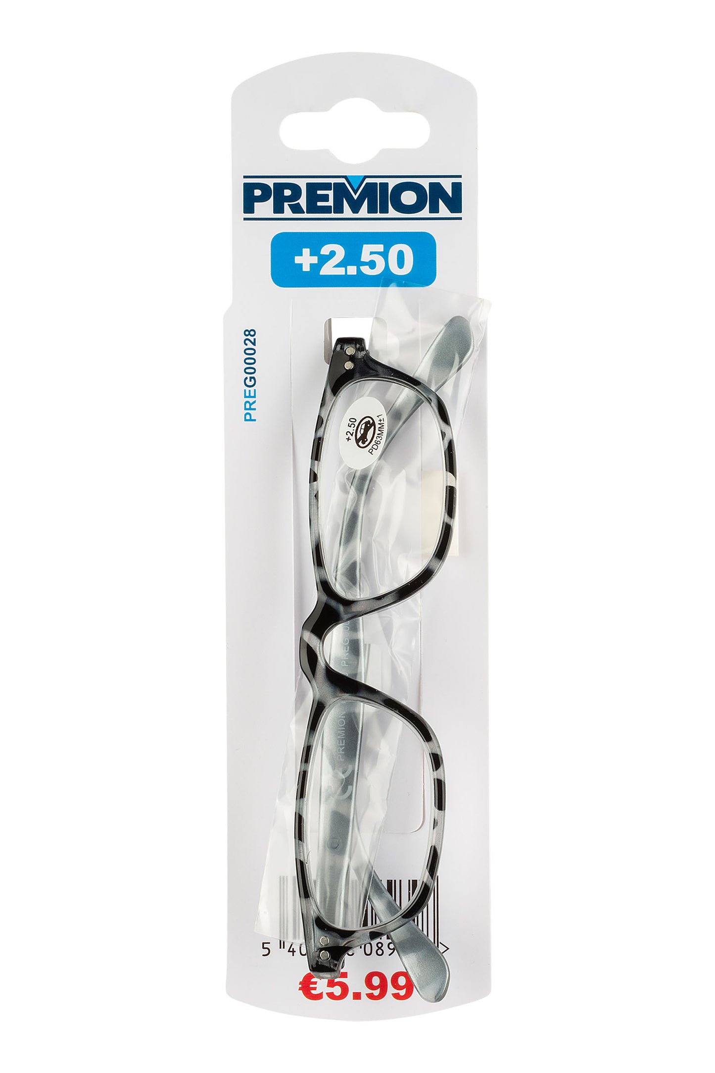 Premion - Reading Glasses - Black/Grey (Model 2)