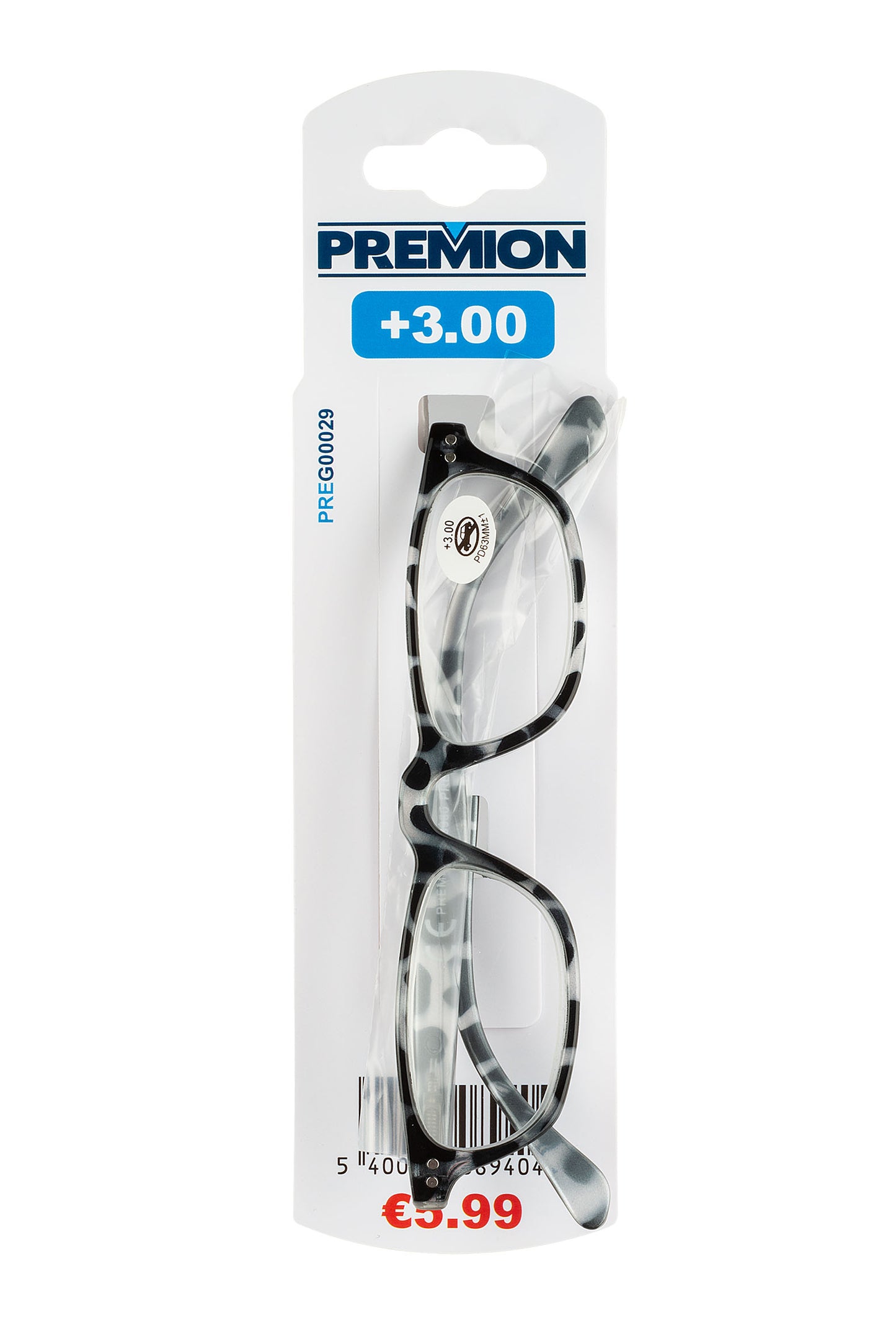 Premion - Reading Glasses - Black/Grey (Model 2)