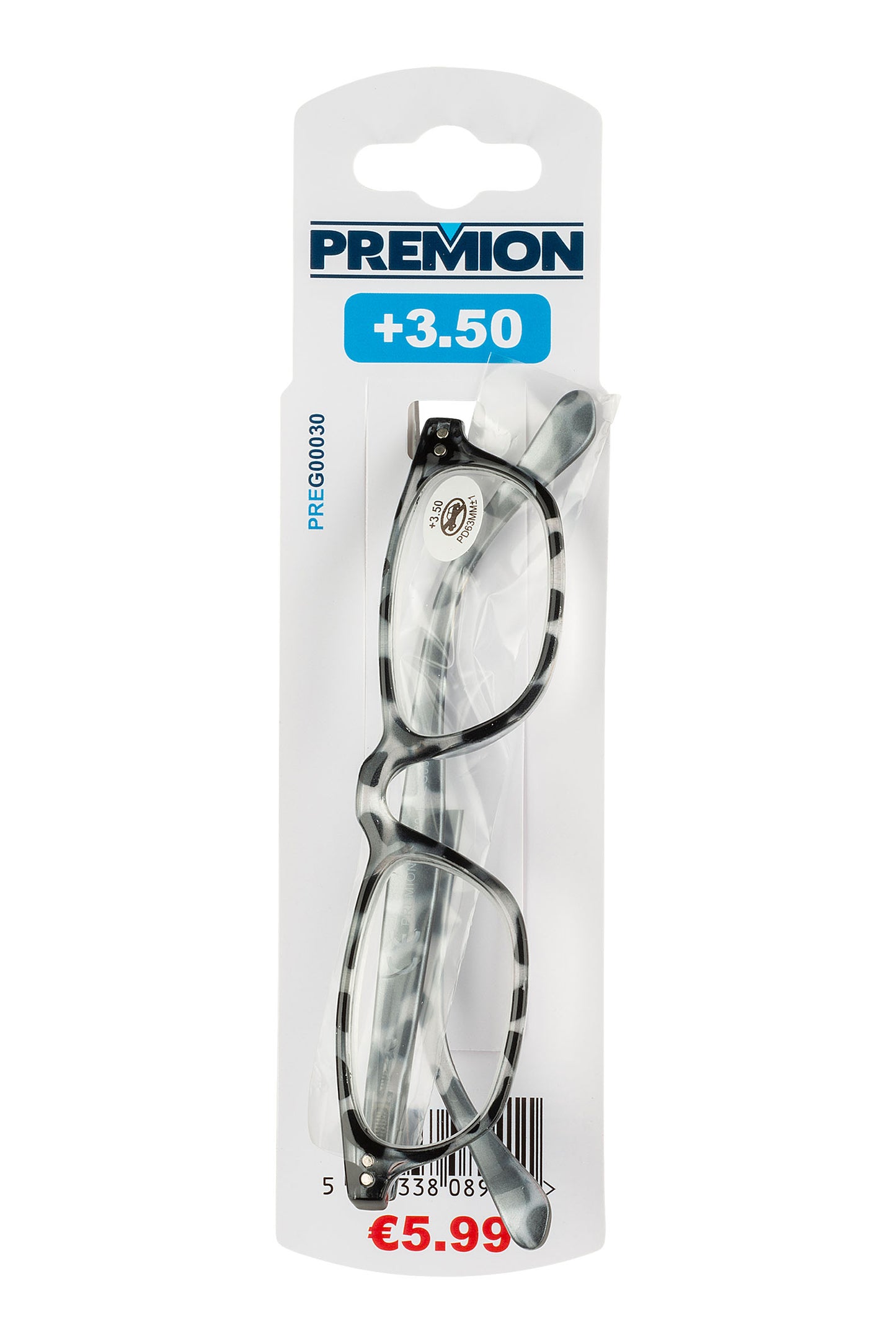 Premion - Reading Glasses - Black/Grey (Model 2)