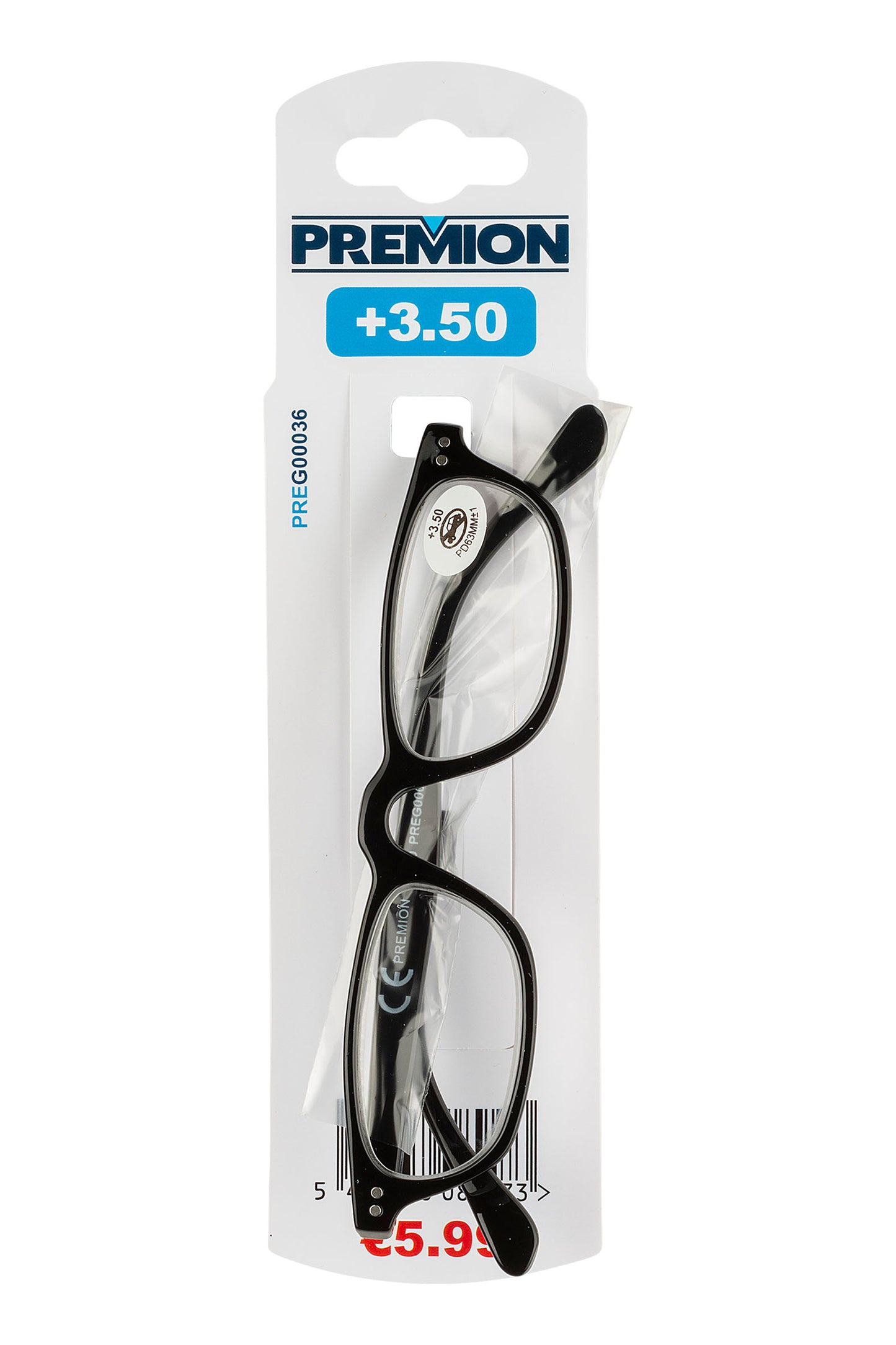 Premion - Reading Glasses - Black (Model 2)