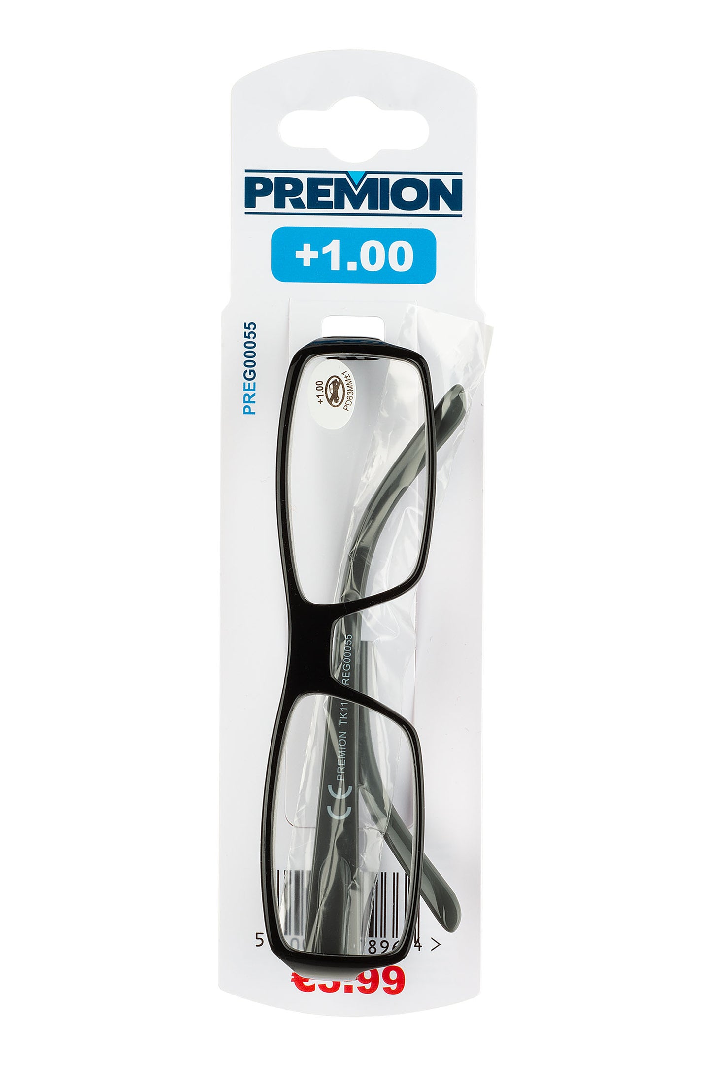 Premion - Reading Glasses - Black/Grey (Model 4)