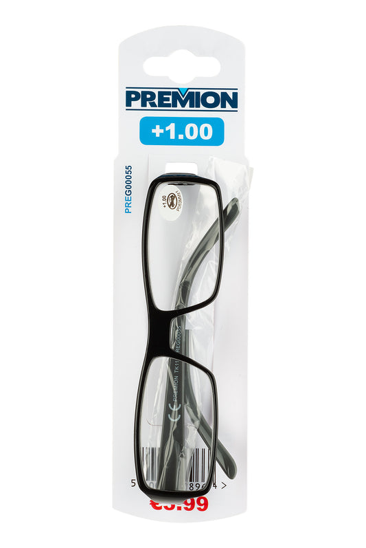 Premion - Reading Glasses - Black/Grey (Model 4)