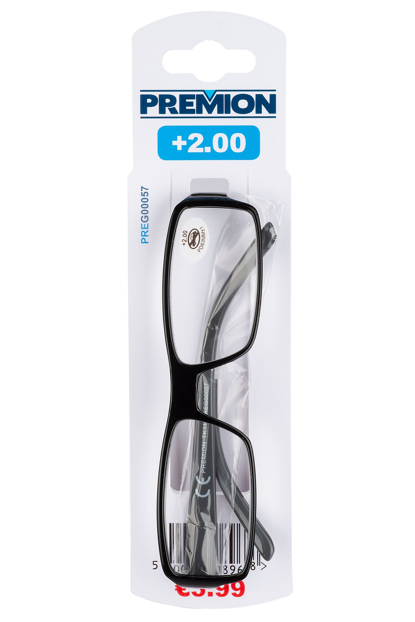 Premion - Reading Glasses - Black/Grey (Model 4)